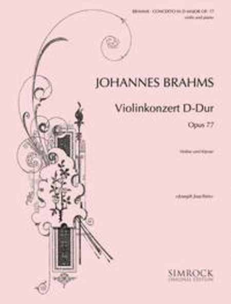 Concerto Re Op. 77 (Joachim)