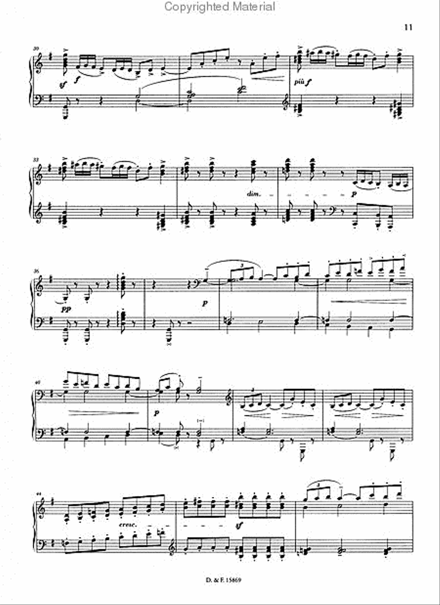 Deux Arabesques Piano Solo scores gallery preview page 5