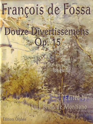 Book cover for 12 Divertissemens Op. 15