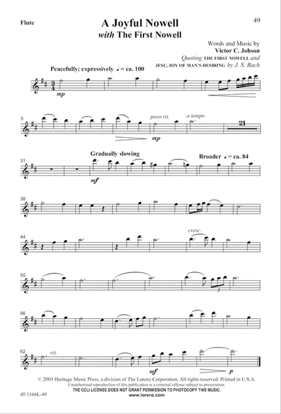 12 Carols for about 12 Singers 3-Part scores gallery preview page 50