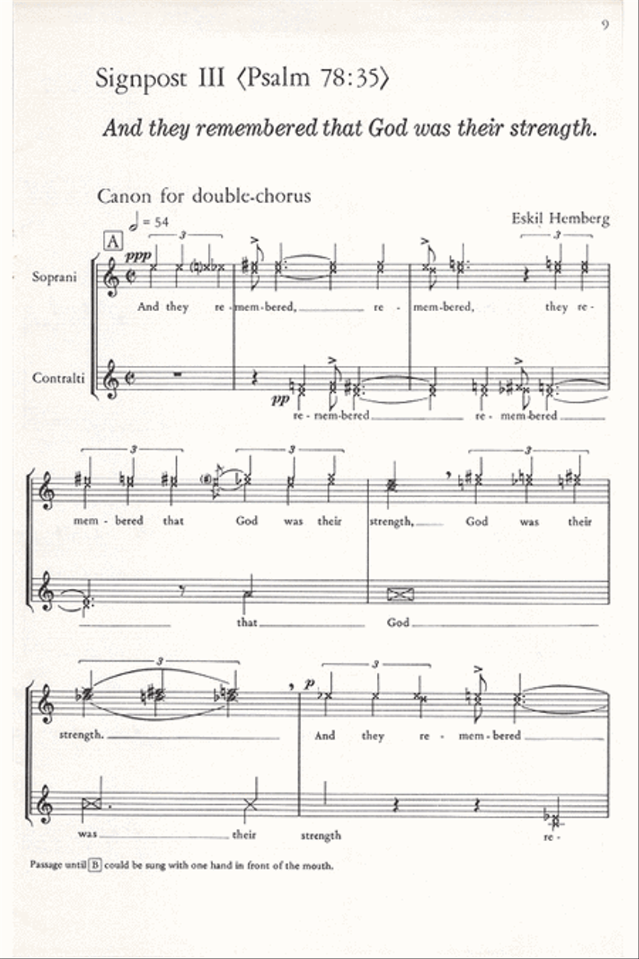 Signposts 4-Part scores gallery preview page 8