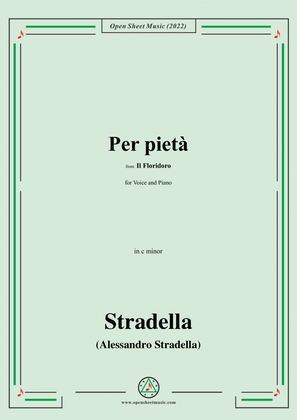 Stradella-Per pietà,from Il Floridoro,in c minor