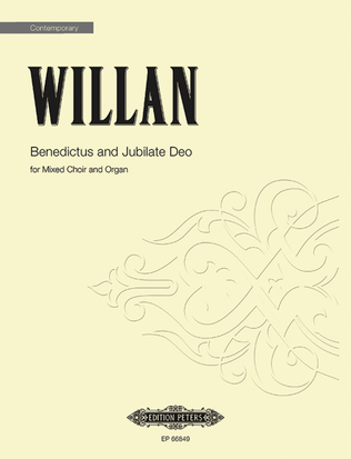 Book cover for Benedictus and Jubilate Deo