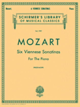 Book cover for 6 Viennese Sonatinas for the Piano