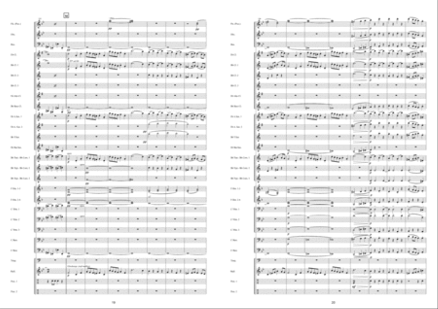 Marche Militaire Française Fanfare Band scores gallery preview page 11