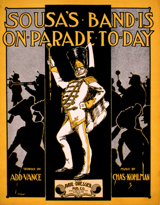 Book cover for Sousa's Band is On Parade Today
