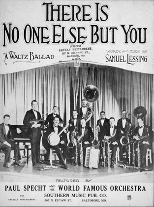 There Is No One Else But You. A Waltz Ballad