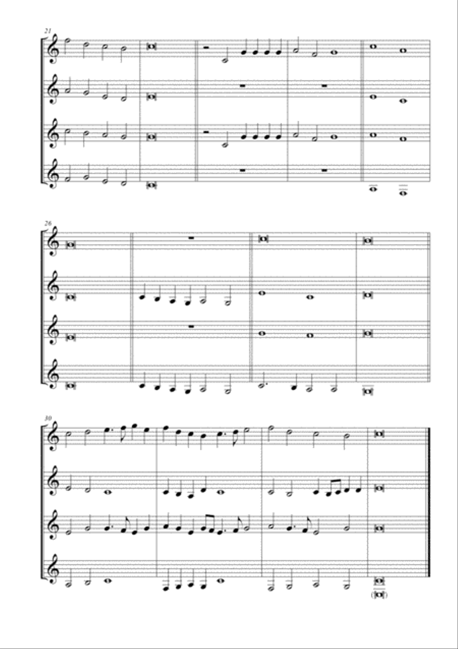 En Natus Est Emmanuel - Michael Praetorius - for Horn Quartet image number null
