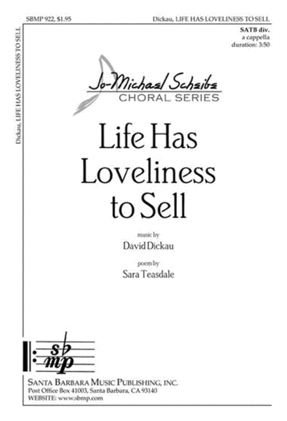 Life Has Loveliness to Sell - SATB divisi Octavo image number null