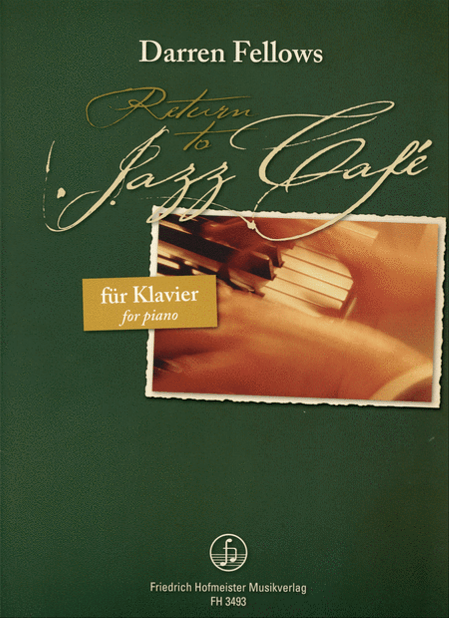 Return to Jazz Café Return to Jazz Café Piano Solo scores gallery preview page 1