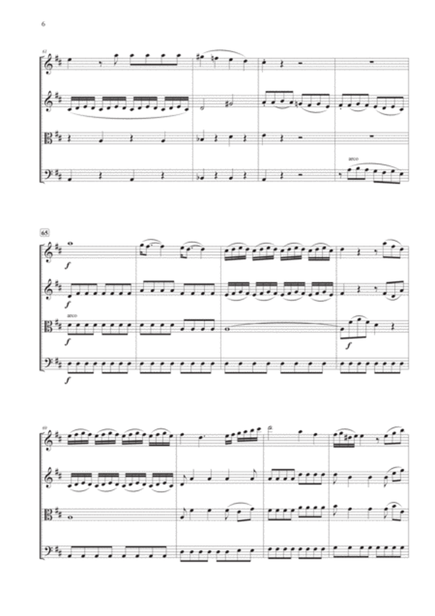 Divertimento N° 1 K. 136 for String Quartet image number null