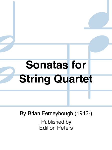 Sonatas for String Quartet (Score)