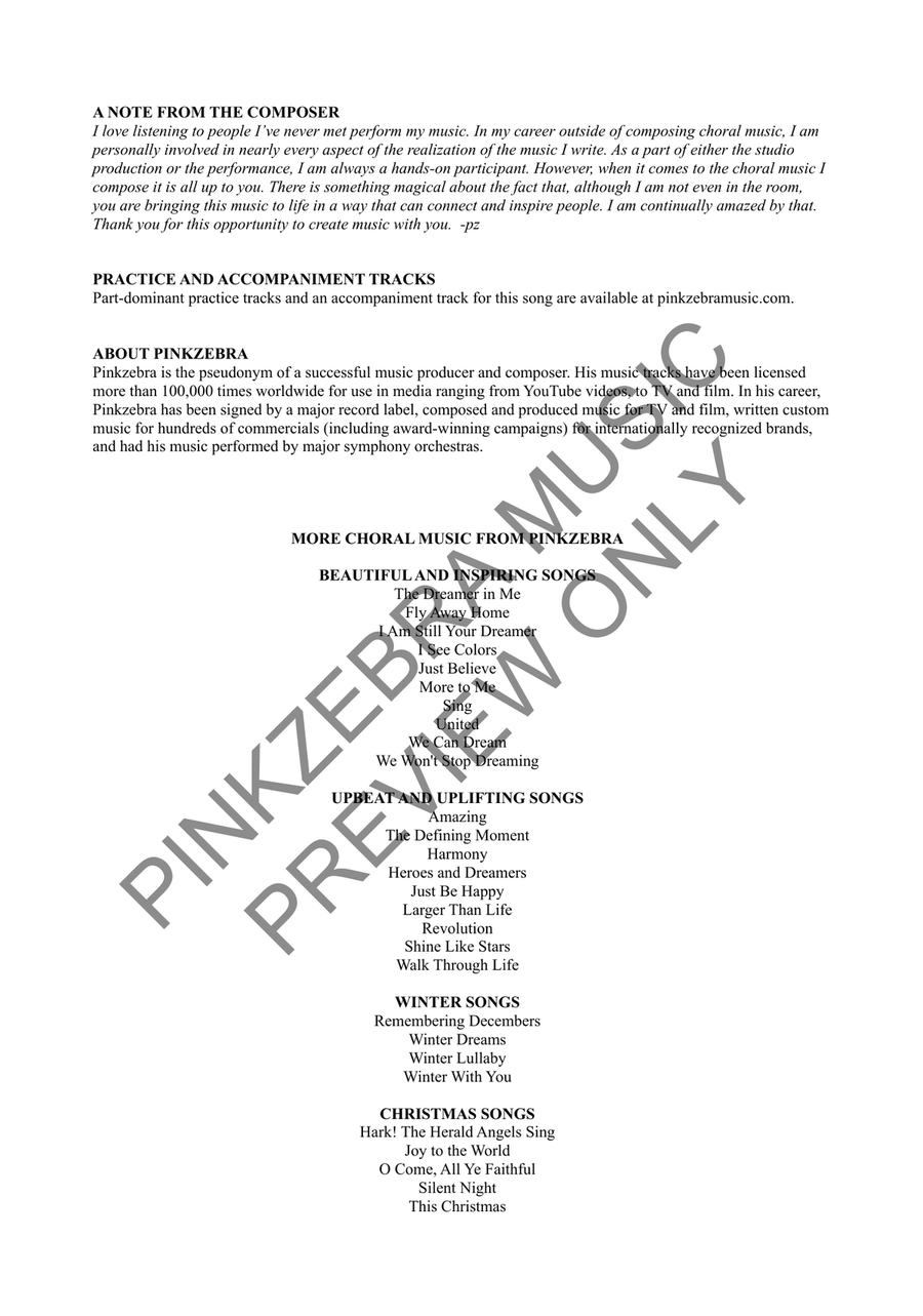 Remembering Decembers (Two-Part) 2-Part scores gallery preview page 3