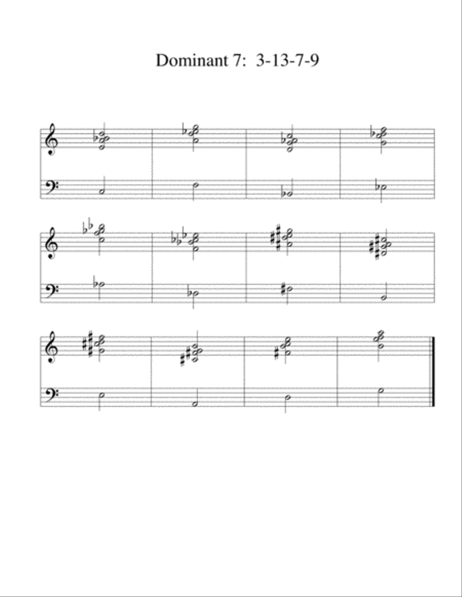 Vibraphone Voicing Workbook Vibraphone scores gallery preview page 6