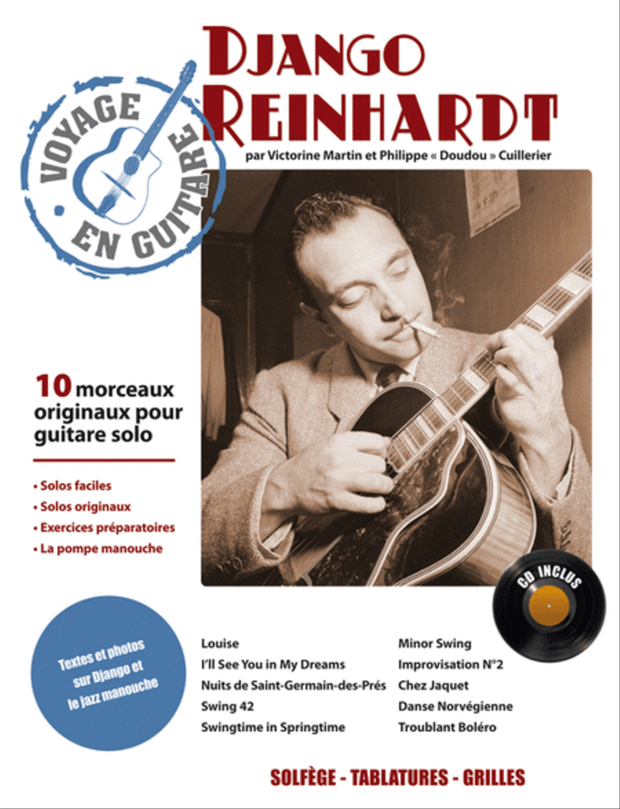 Voyage en Guitare - Django Reinhardt Guitar scores gallery preview page 1