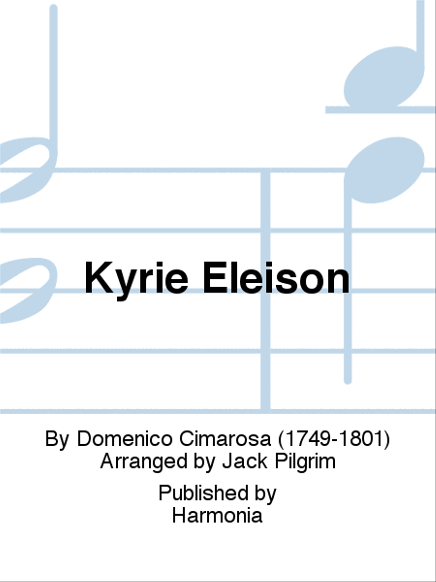 Kyrie Eleison 4-Part scores gallery preview page 1