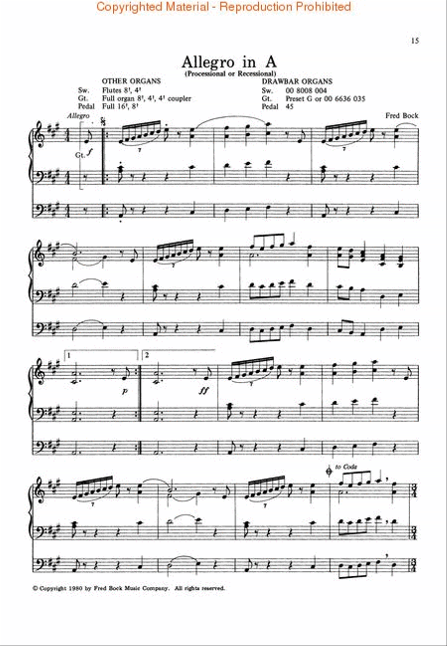 Here Comes the Bride Voice scores gallery preview page 4