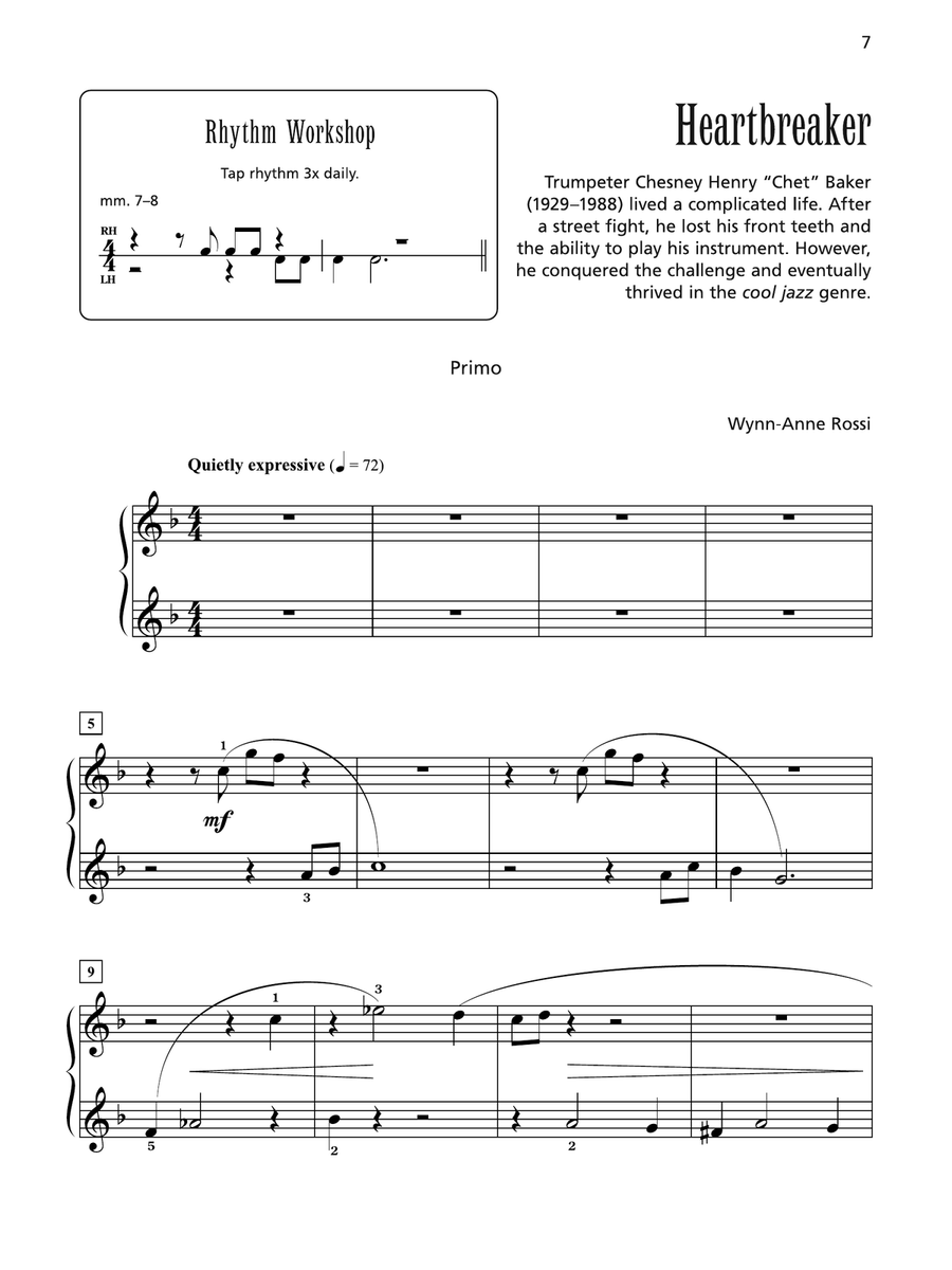 Heartbreaker - Piano Duet (1 Piano, 4 Hands) 1 Piano, 4-Hands scores gallery preview page 2