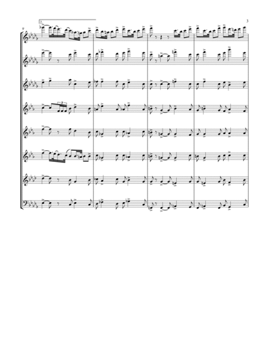 Coronation March (Db) (Woodwind Octet - 3 Flute, 3 Clar, 1 Hrn, 1 Bassoon)