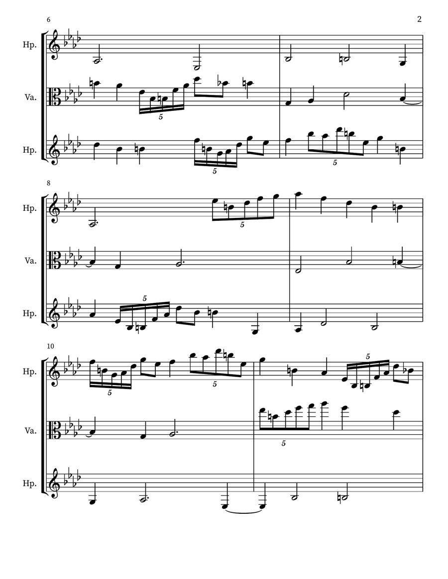Children's Musing 14 Small Ensemble scores gallery preview page 2