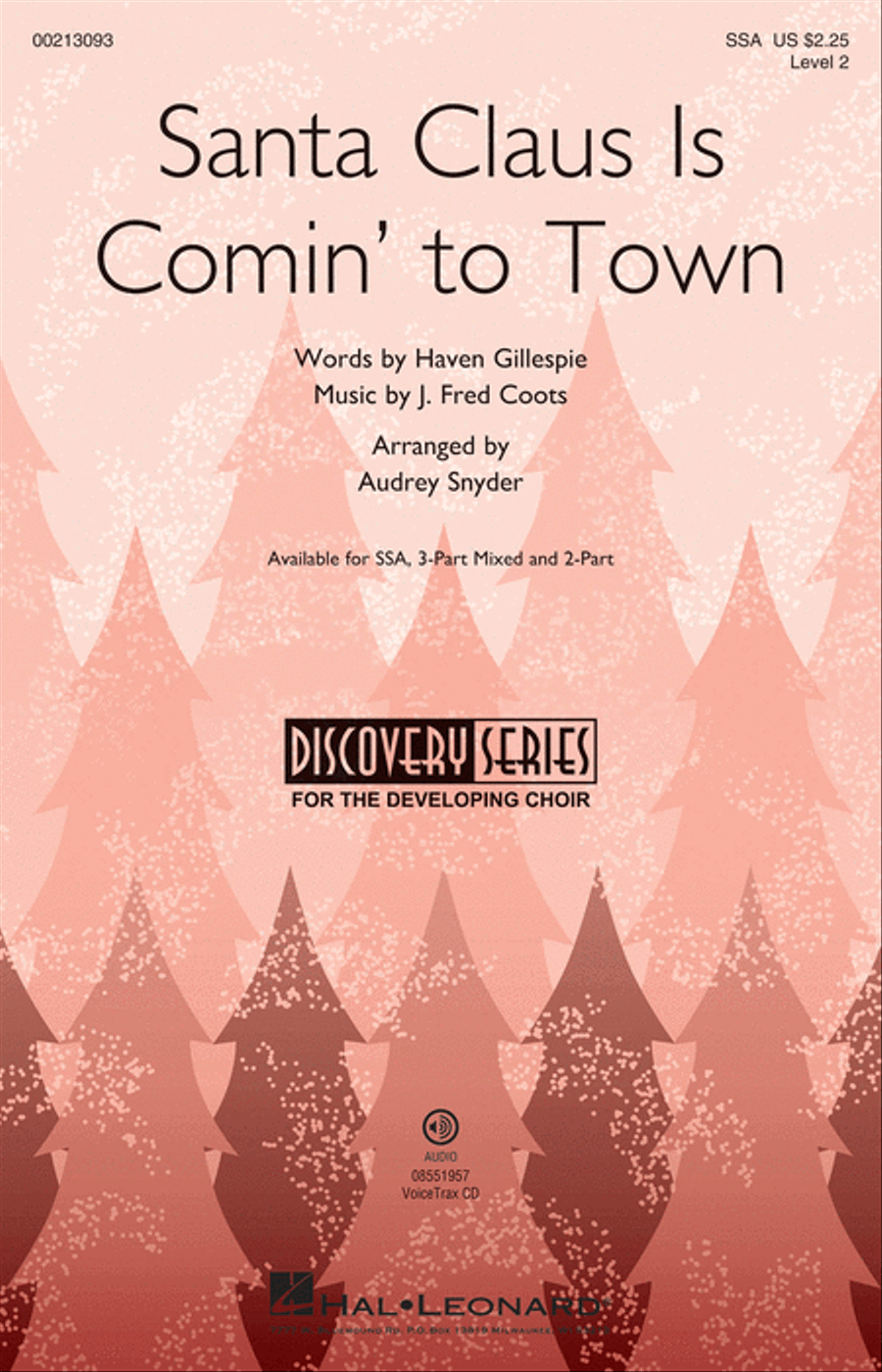 Santa Claus Is Comin' to Town SSA scores gallery preview page 1