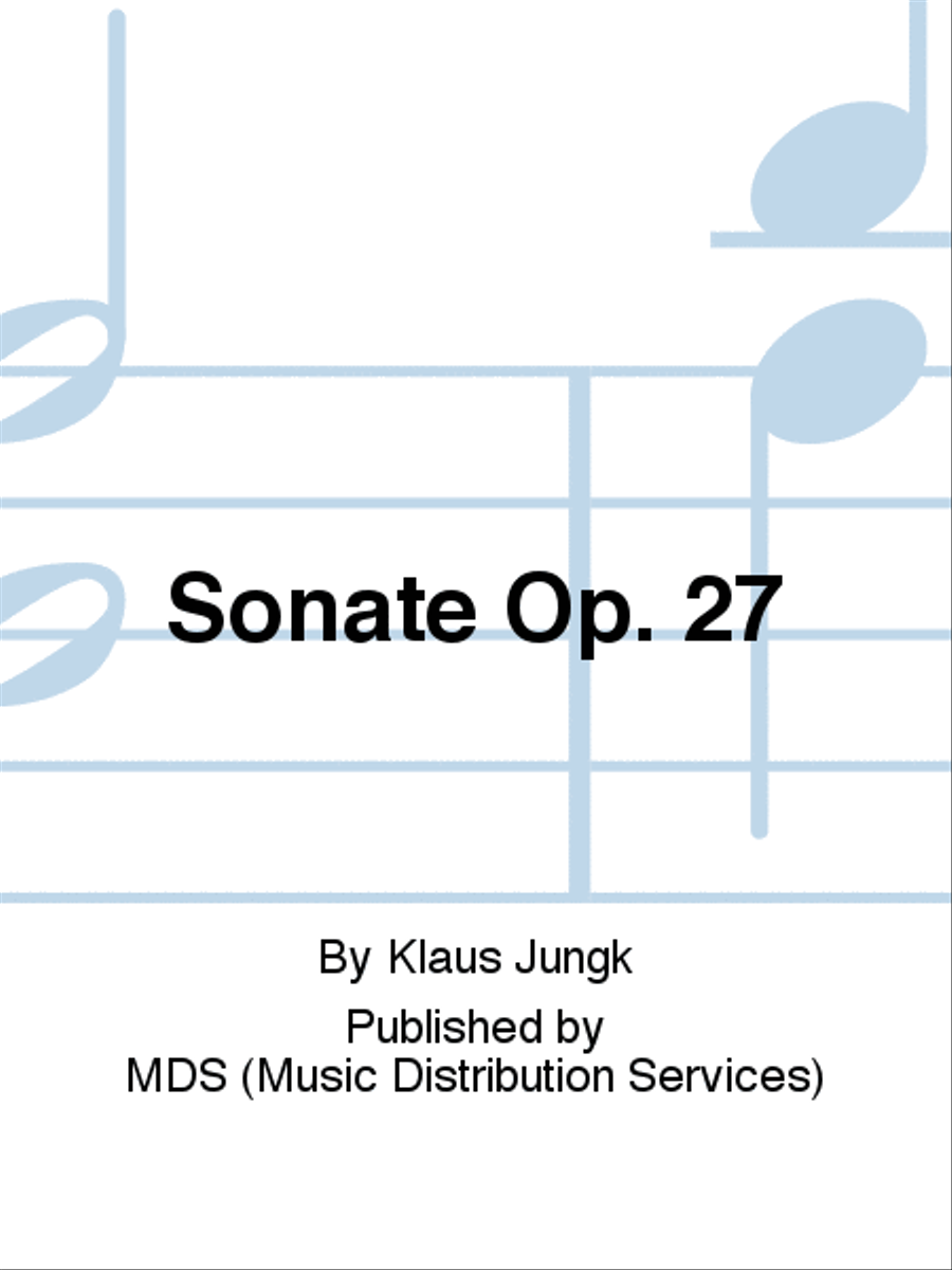 Sonate op. 27 Piano Accompaniment scores gallery preview page 1