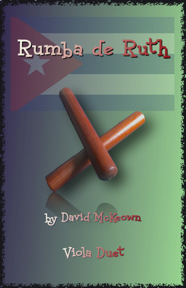 Book cover for Rumba de Ruth, for Viola Duet
