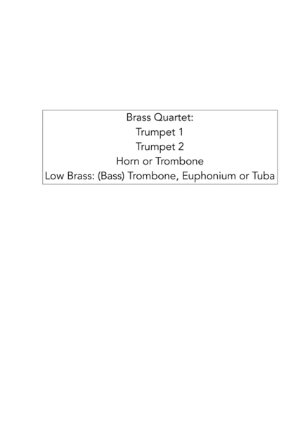Hip 2 Dat! - for Brass Quartet