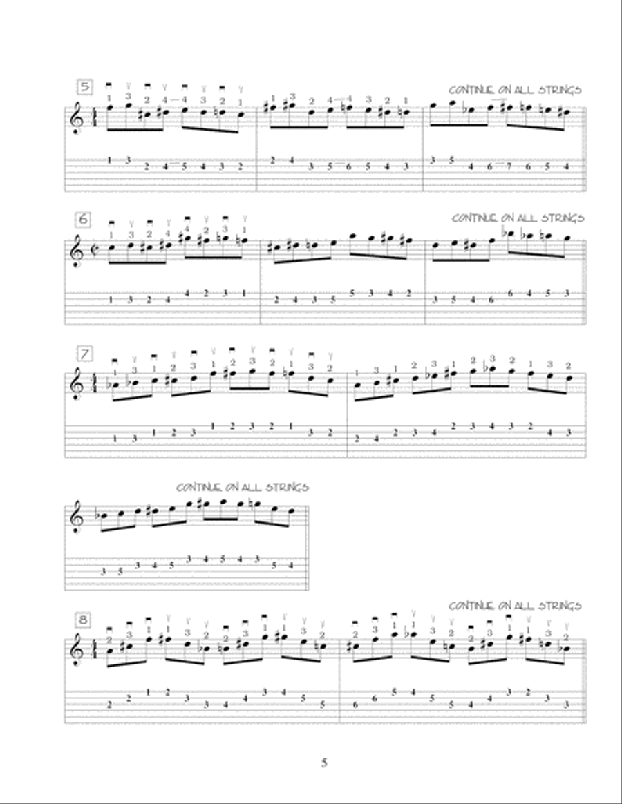 Guitar Journals - Flatpicking Acoustic Guitar scores gallery preview page 6