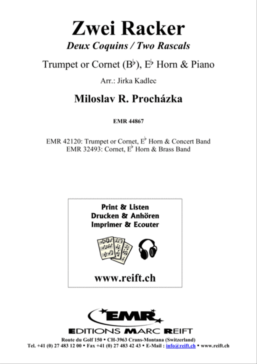 Zwei Racker Cornet scores gallery preview page 2
