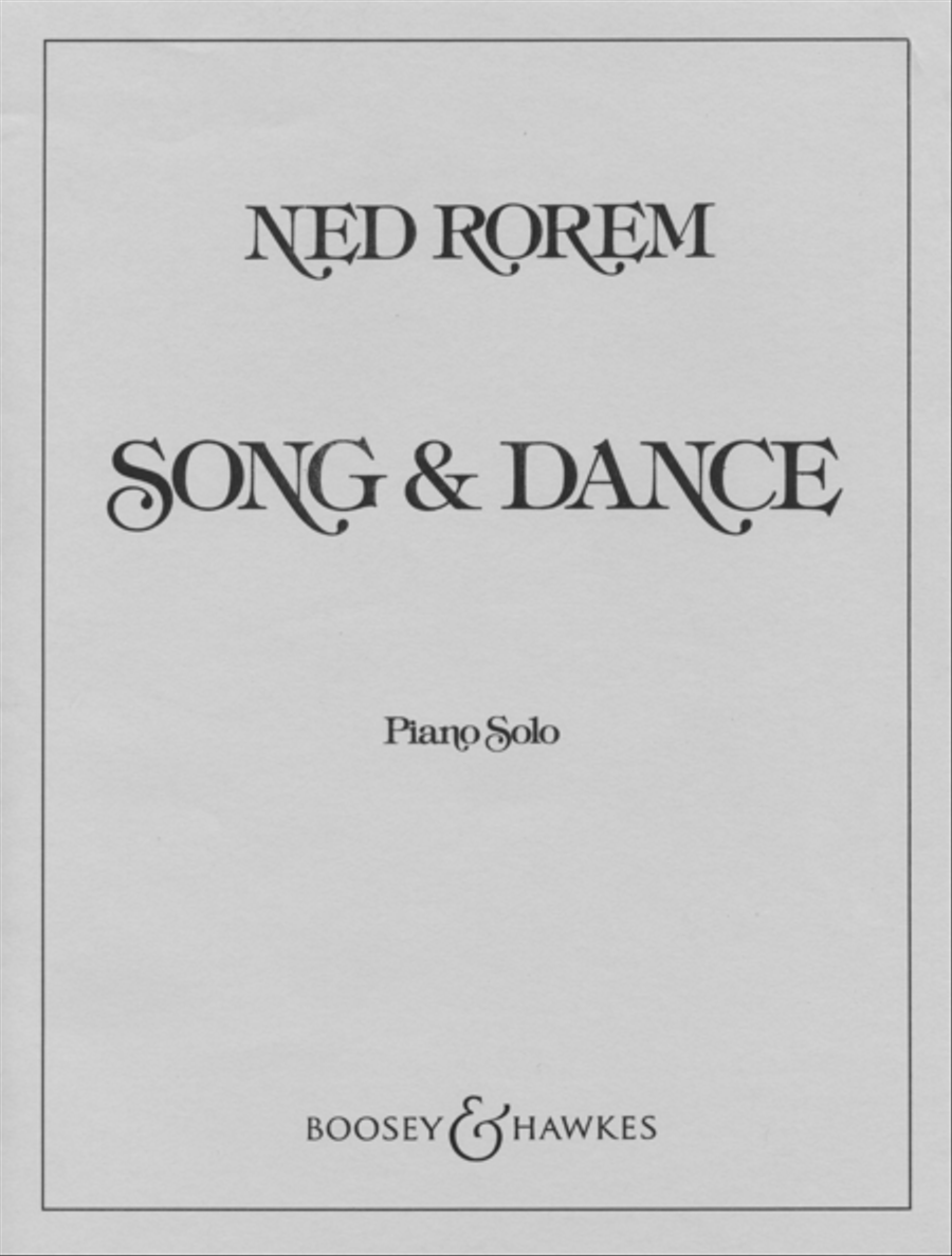 Song & Dance Piano Solo scores gallery preview page 1