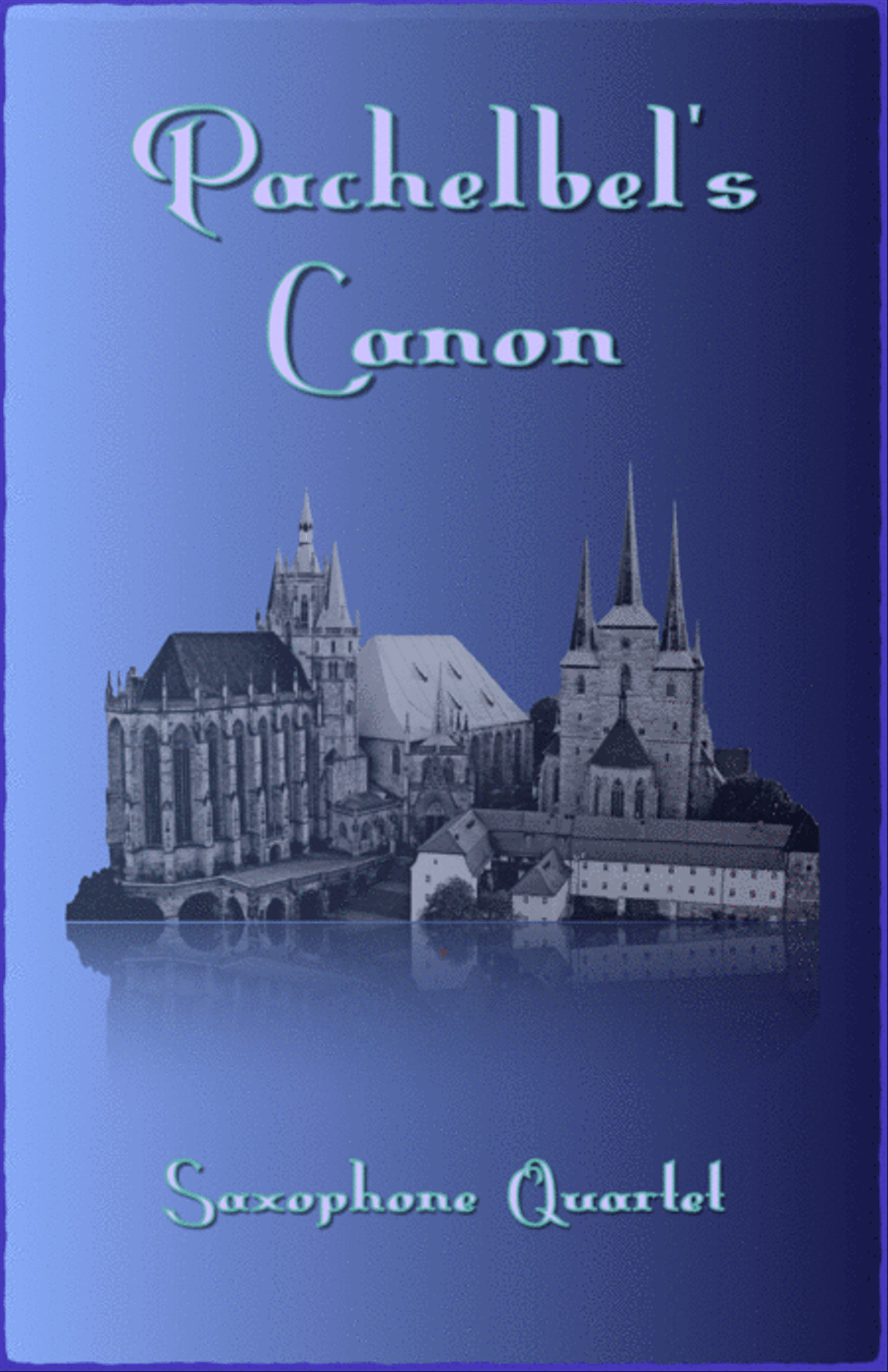 Pachelbel's Canon in D, for Saxophone Quartet, three Altos and one Tenor or Baritone Saxophone Quartet scores gallery preview page 1
