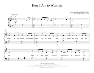 Here I Am To Worship (arr. Glenda Austin)