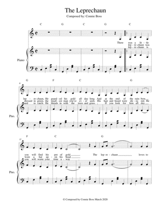 The Leprechaun - solo and piano