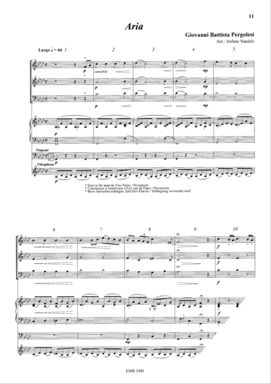 Album Volume 1 Brass Trio scores gallery preview page 5