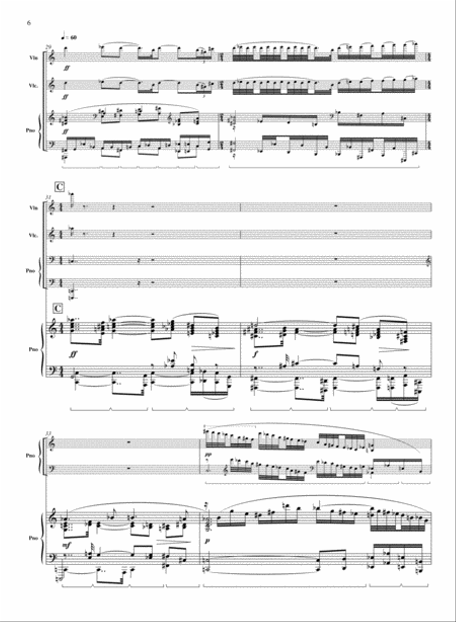 Triple concerto op. 69 (piano red) Orchestra scores gallery preview page 6