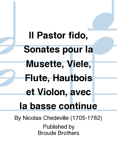 Il Pastor Fido, Sonates PF 111