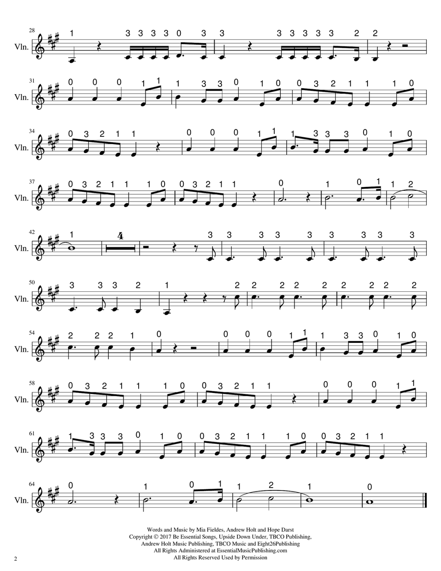 Peace Be Still Small Ensemble scores gallery preview page 2