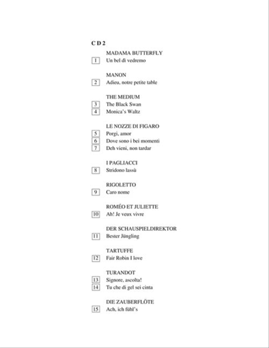 Arias for Soprano Voice Solo scores gallery preview page 4