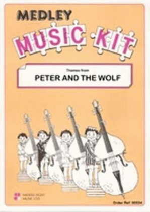 Book cover for Themes From Peter And The Wolf Medley Music Kit Sc/Pts