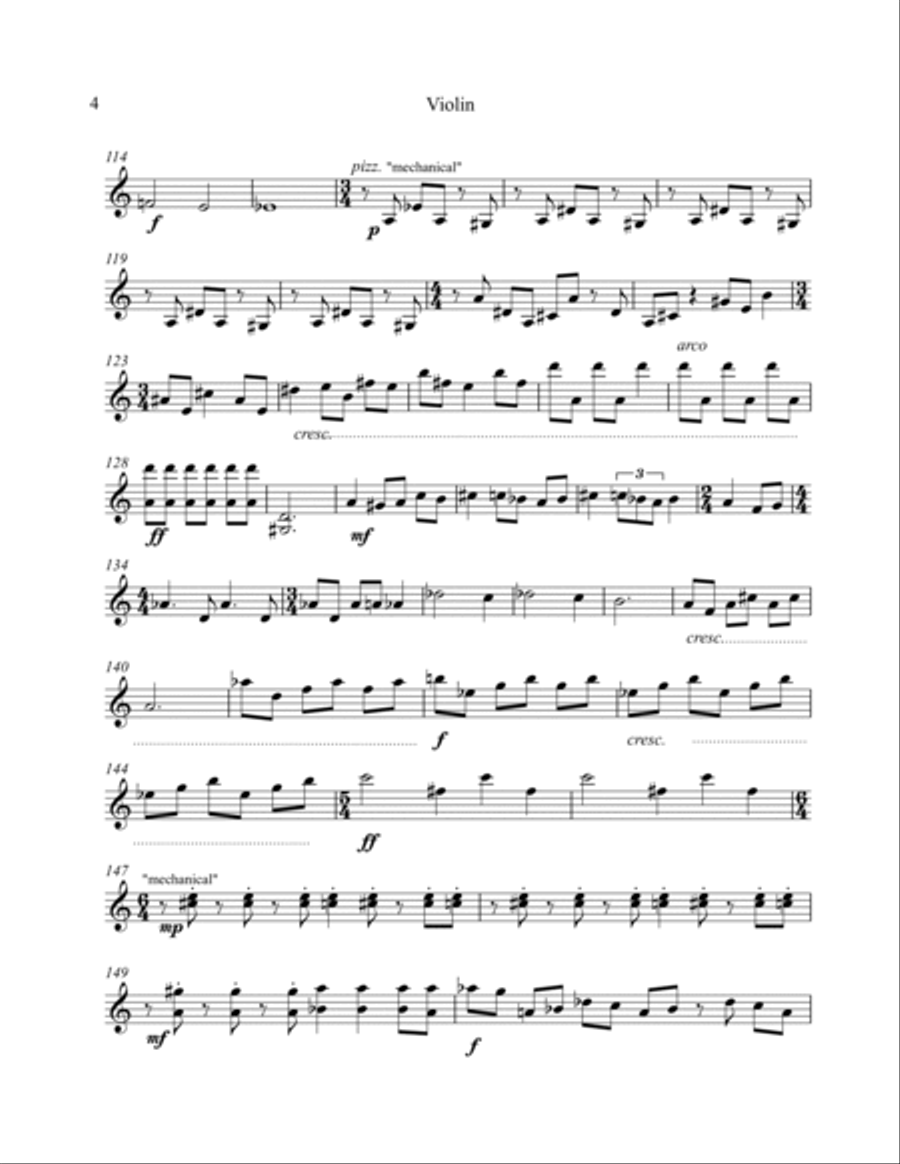 Duet for violin and viola String Duet scores gallery preview page 4