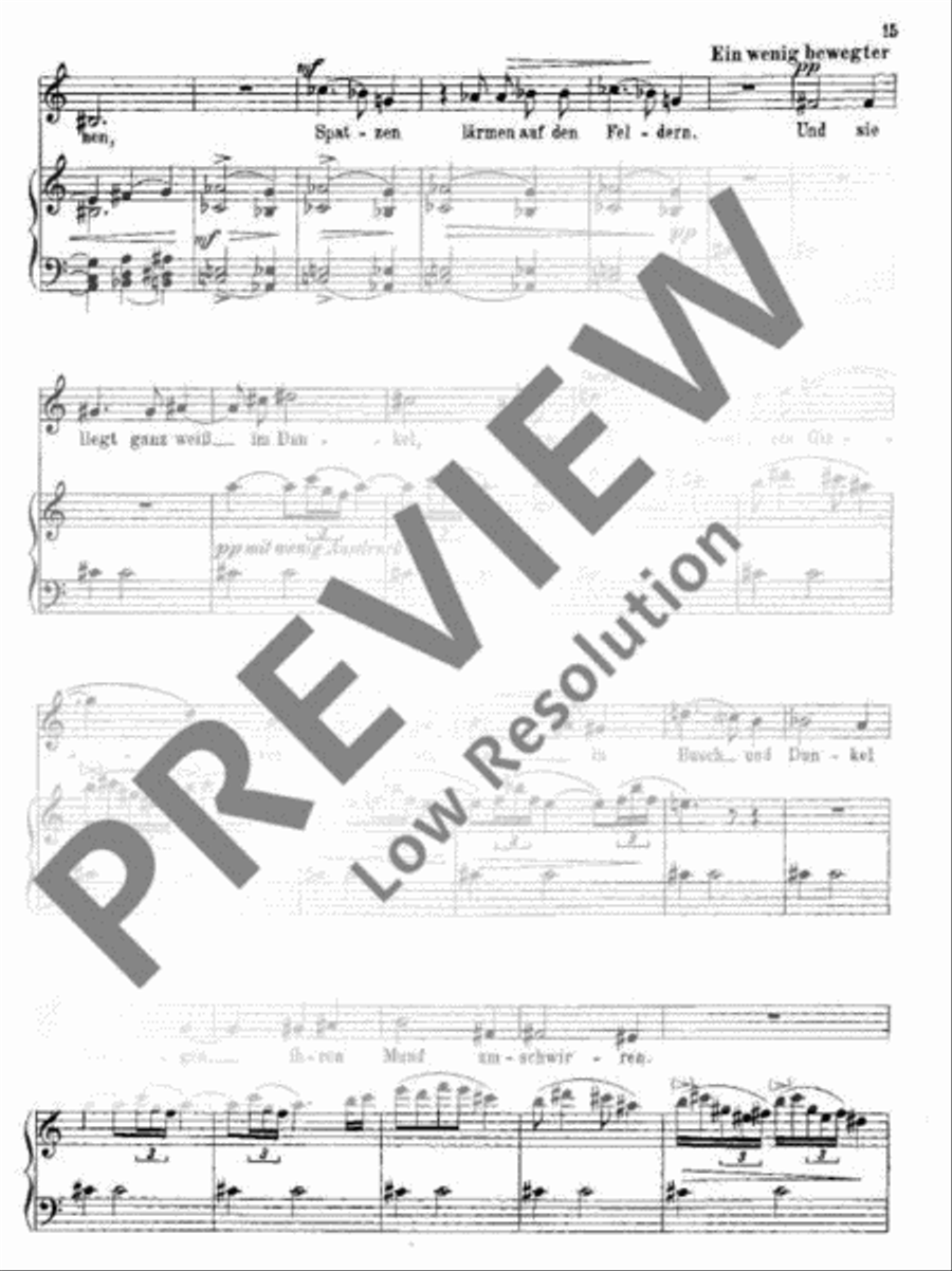 Die junge Magd Flute scores gallery preview page 16