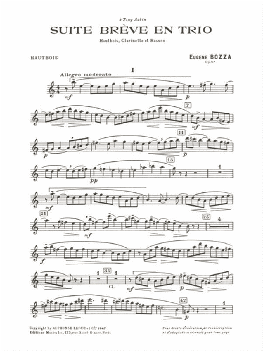 Short Suite in Trio Form, Op. 67 Bassoon scores gallery preview page 2