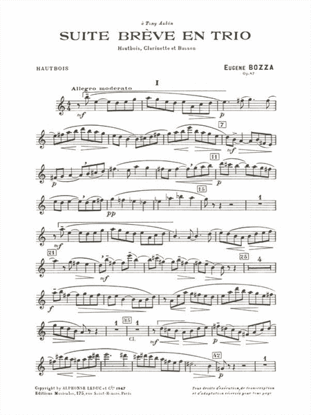 Short Suite in Trio Form, Op. 67