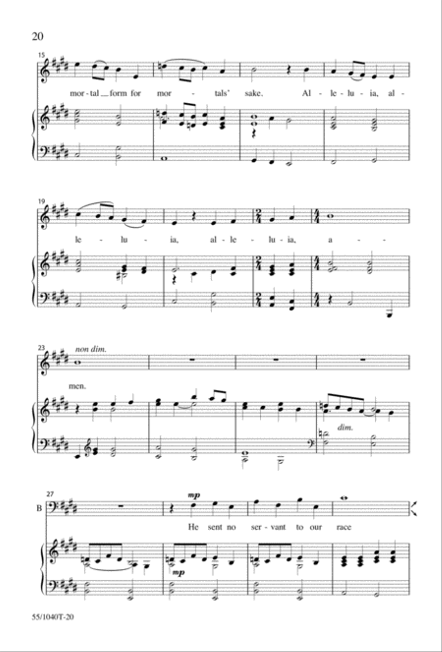 Arise, Rejoice! 3-Part scores gallery preview page 22