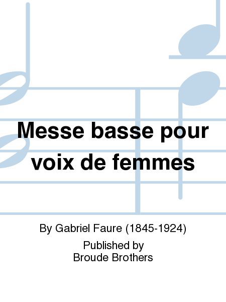 Messe basse pour voix de femmes