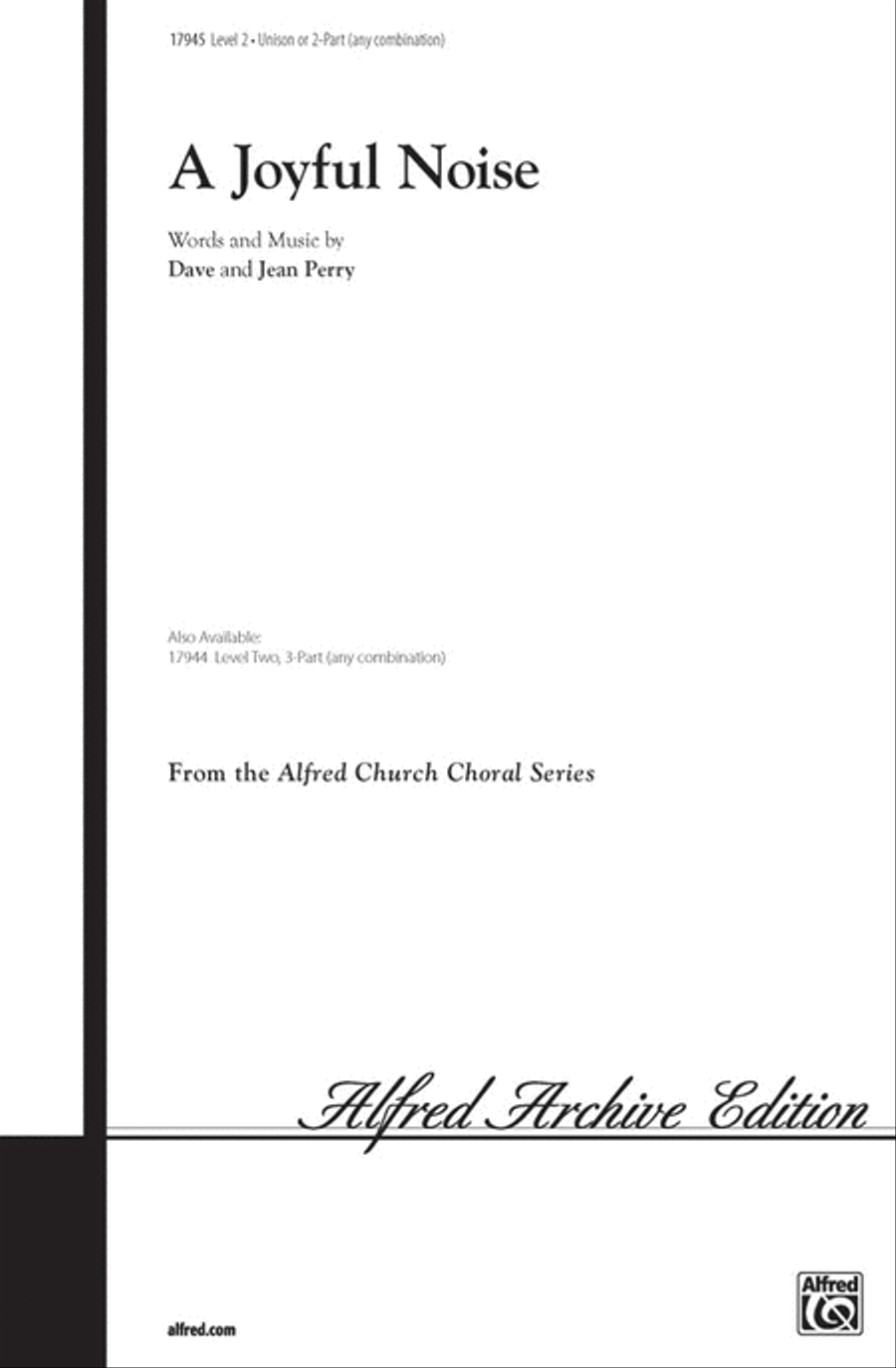 A Joyful Noise Unison Choir scores gallery preview page 1