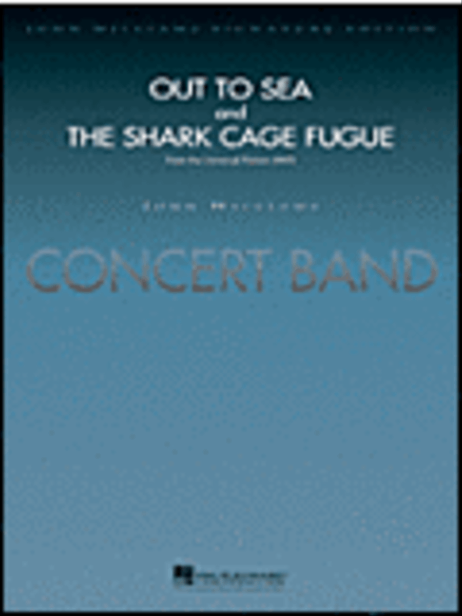 Book cover for Out to Sea and The Shark Cage Fugue (from Jaws)