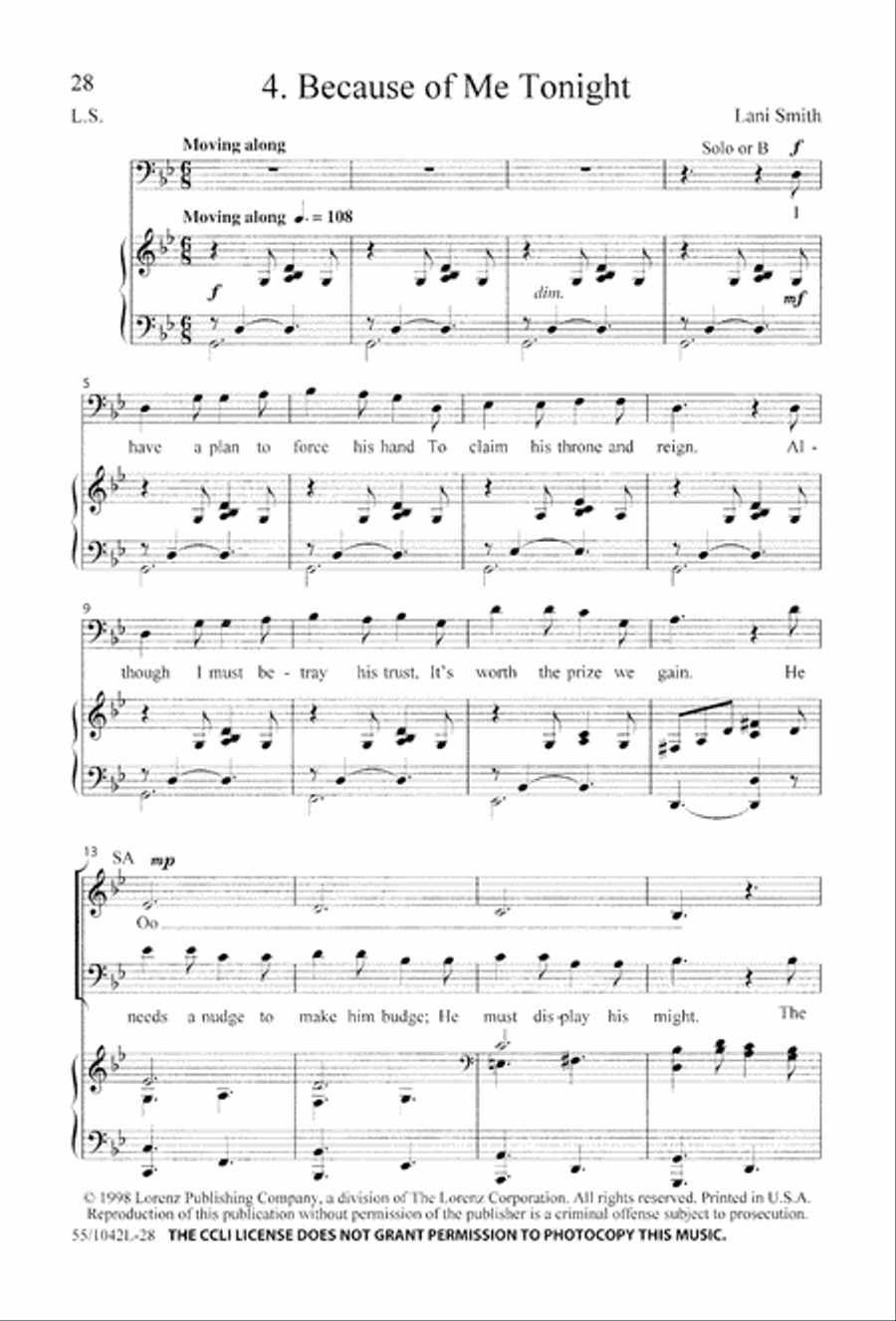 No Greater Love 3-Part scores gallery preview page 30
