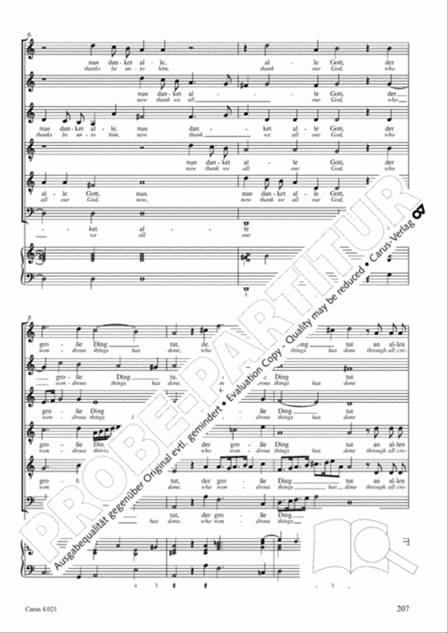 Schein: Israelsbrunnlein. Fontana d'Israel. Complete edition Choir scores gallery preview page 214